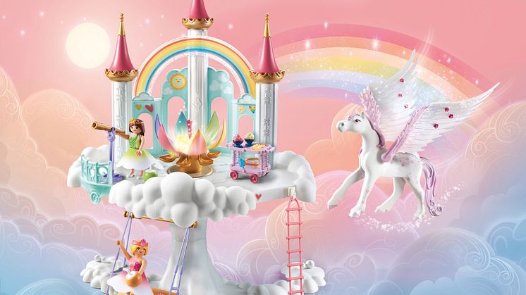 Himmlisches Regenbogenschloss (71359) von PLAYMOBIL