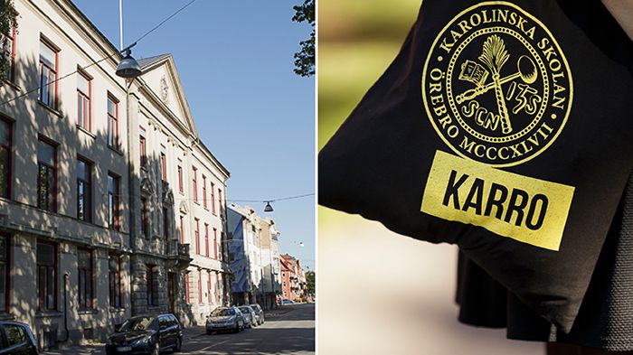 Karolinska gymnasiet i Örebro. Foto: Tommy Andersson