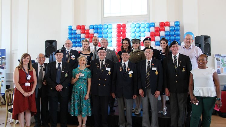 The Bedford to St Albans Community Rail Partnership was launched last year with a wartime-themed event to commemorate the 75th anniversary of D-Day - MORE IMAGES AVAILABLE TO DOWNLOAD BELOW