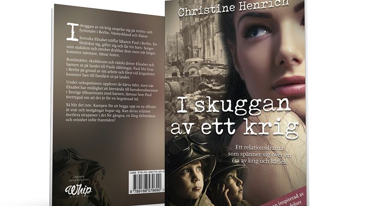 ”I skuggan av ett krig” av Christine Henrich är ett relationsdrama som spänner sig över en era av krig och kärlek