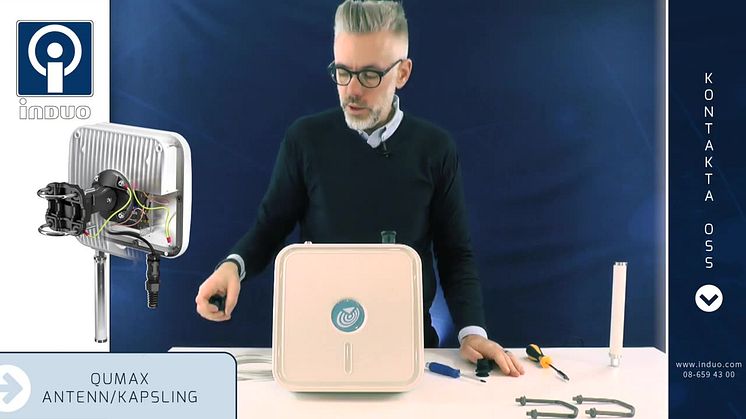 Qumax -intressant kapsling och antenn, allt i ett!