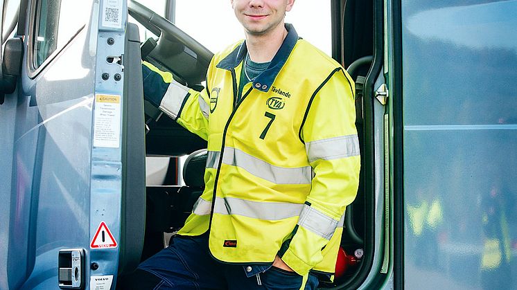 Många söker sig till transportprogrammet inriktning transport. Foto: Evelina Carborn