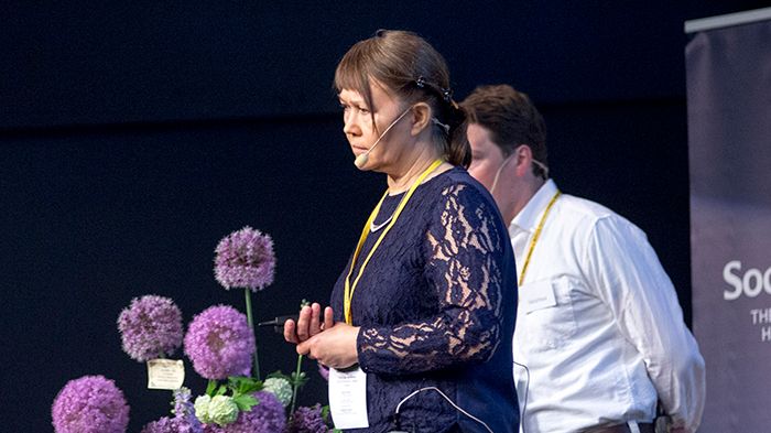 Tatiana Gudkova från Institutt for sosialt arbeid og helsevitenskap, Trondheim, Norge.