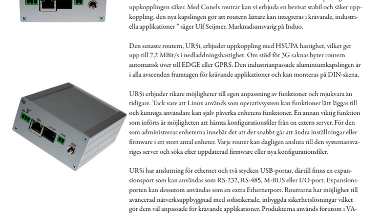 Mobilt bredband för krävande miljöer