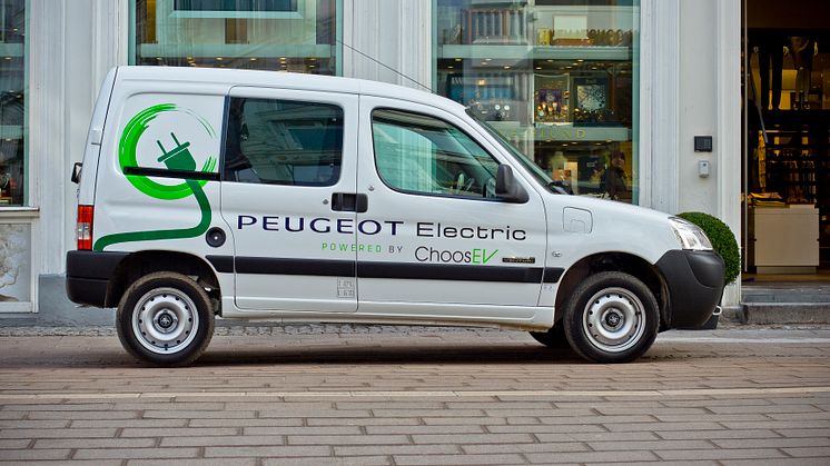 Partner Van Electric - Peugeot sætter strøm til den lille varebilsklasse