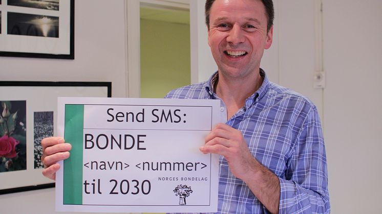 Lars Petter Bartnes, leder i Norges Bondelag