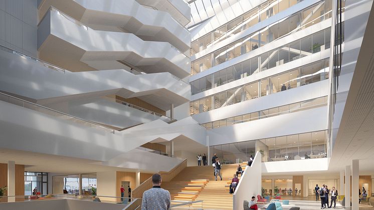 Interiör tillbyggnad Ångströmlaboratoriet, Uppsala