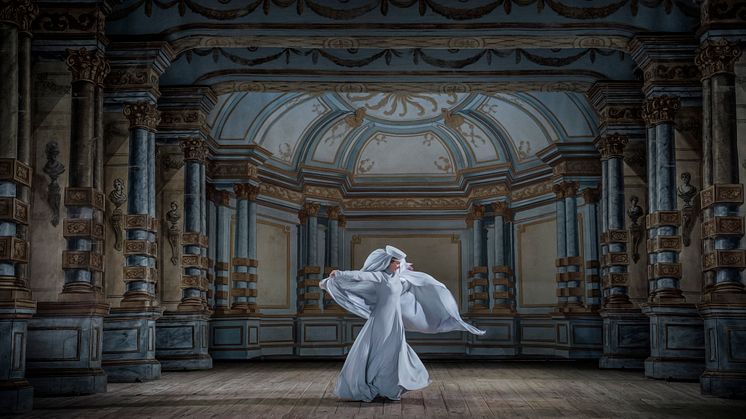 Agrippina av G F Händel på Drottningholms Slottsteater 2021. Foto Markus Gårder.