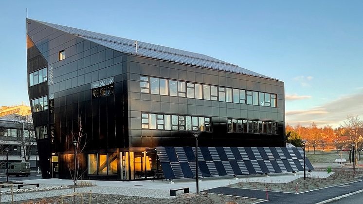 ZEB-laboratoriet i Trondheim. Foto: LINK Arkitektur