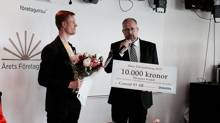 Consid utsett till Årets tillväxtföretag!