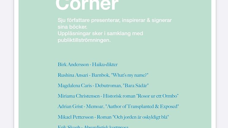 4-5 maj: Literatturrundan i Skåne