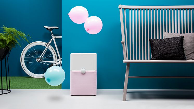 A Blueair 'Blue' air purifier excels at removing airborne pollutants such as volatile organic compounds coming from household cleaners or building materials in a home or workspace environment.