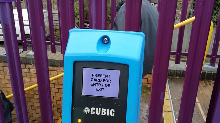 Smart travel - Card readers like these can load Key Smartcard season tickets bought online