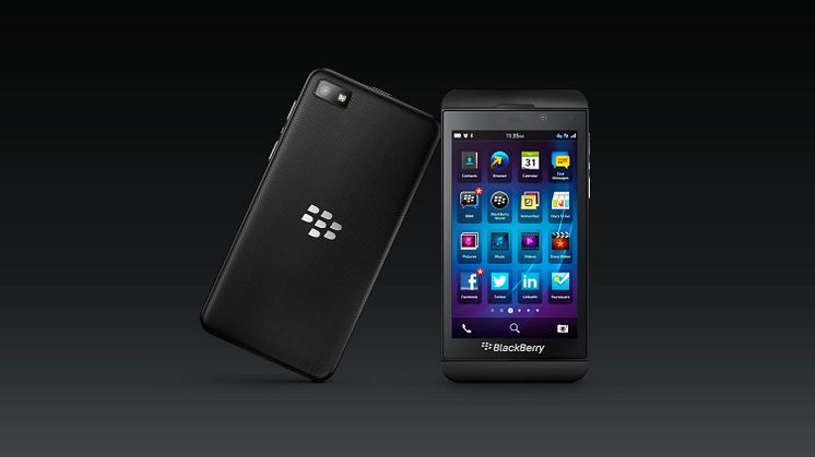 Nu finns Blackberry Z10 hos 3