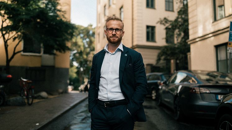 Fredrik Kjell, VD HusmanHagberg