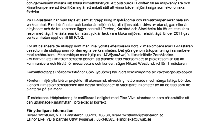 Outsourca IT-driften och bli klimatsmartare!