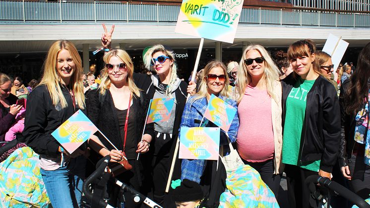 Barnvagnsmarschen 2015