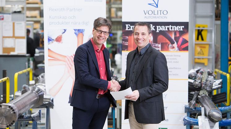 Mer hydraulkraft i norr  tack vare Bosch Rexroth och Volito Automation
