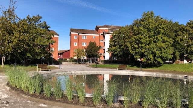 Pålsjö damm. Foto: Helsingborgshem.
