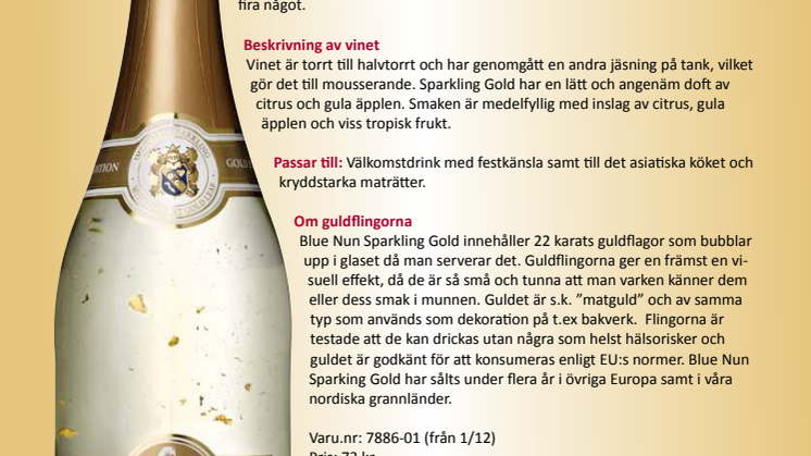 Guldkant på nyårsfesten
