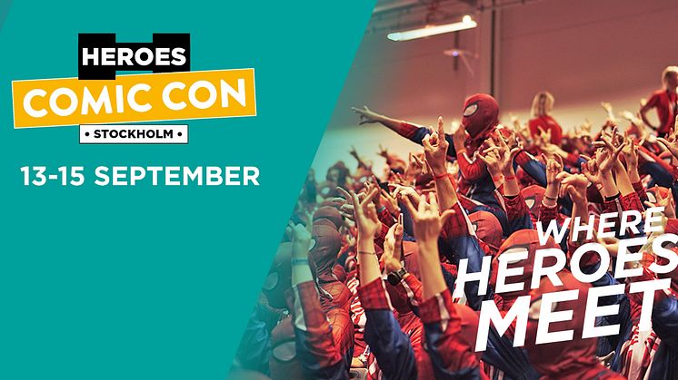 Datum för Comic Con Stockholm 2019 spikade 