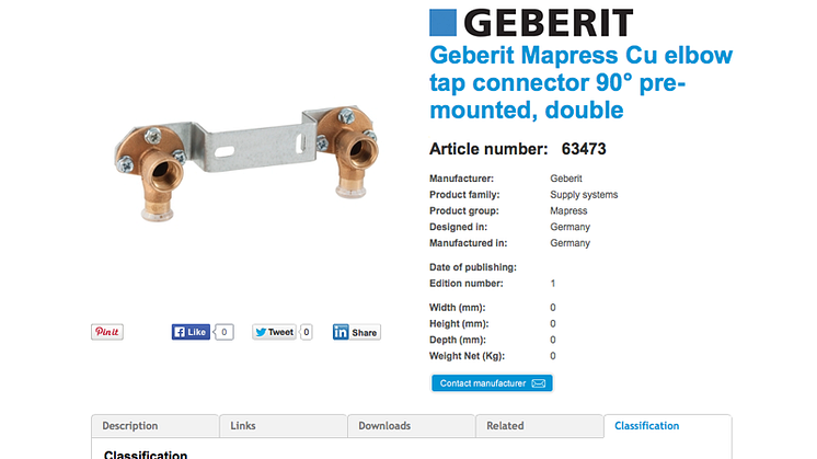Geberit BIMobject