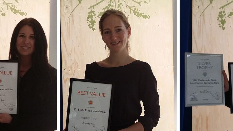 Flera vinster i Vinordic Wine Challenge 2014