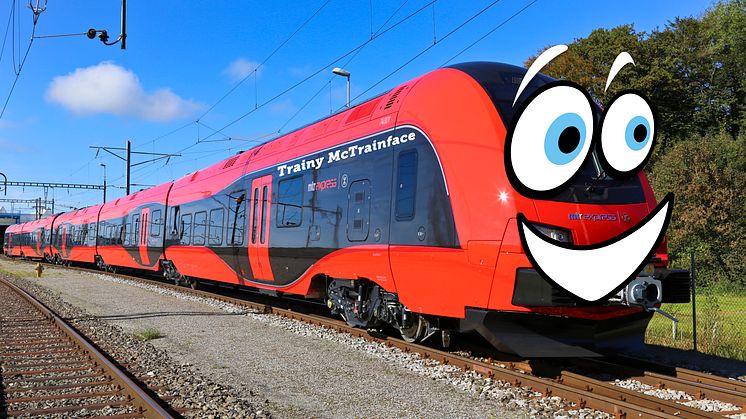 Trainy McTrainface: Hälften av alla röstande valde det namnet. 