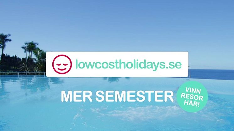Mer semester ska få svenskarna att välja Lowcostholidays