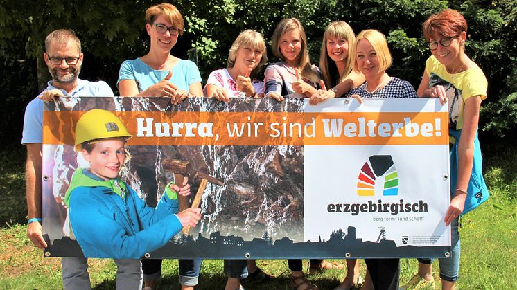 Der Tourismusverband Erzgebirge e. V. freut sich über die Aufnahme der Montanregion Erzgebirge/Krušnohoří in die Welterbeliste der UNESCO
