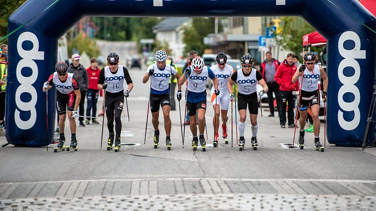 Klar for super-duell under årets Coop Trysil Rulleskisprint. 