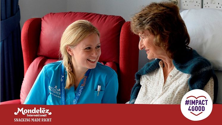 Local hospice receives £5,000 from The Cadbury Foundation