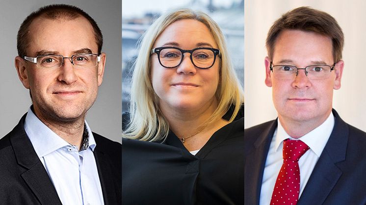 Jarl Cornell från Assemblin, Cecilia Granath från Tyréns Sverige och Andrew Kristensen från Weber Saint-Gobain Sweden är de tre nya ledamöterna i Svensk Byggtjänsts styrelse.