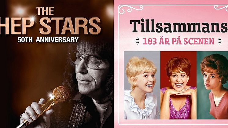 Showkvällar på Intiman! Svenne Hedlunds Hep Stars firar ”50th Anniversary” med show varefter stjärntrion Lill-Babs, Malmkvist och Hansson kommer med sin show ”Tillsammans”