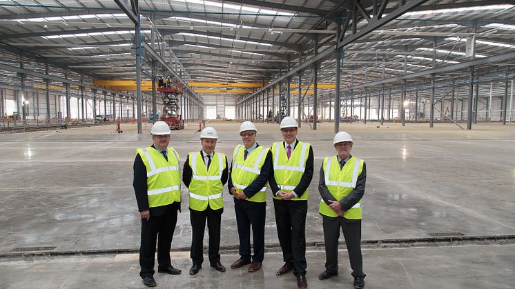 Hitachi Rail Europe Celebrates Topping Out of its Train Factory, Announces Establishment of UK Design Office in Newton Aycliffe