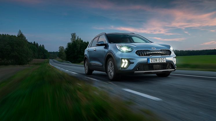 Kia Niro - Sveriges mest sålda bilmodell i augusti 2020.