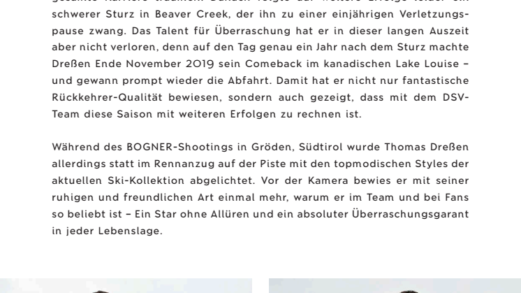 Thomas Dreßen for BOGNER Ski