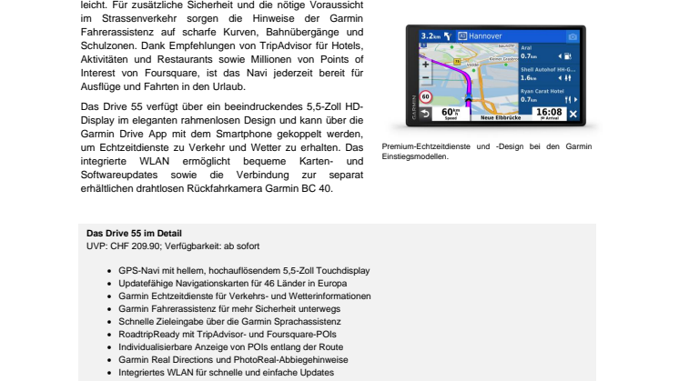 PM CH Garmin Drive 55