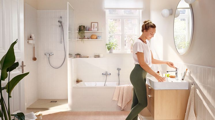 hansgrohe Rebris S yksiote pesuallashana 80, kromi