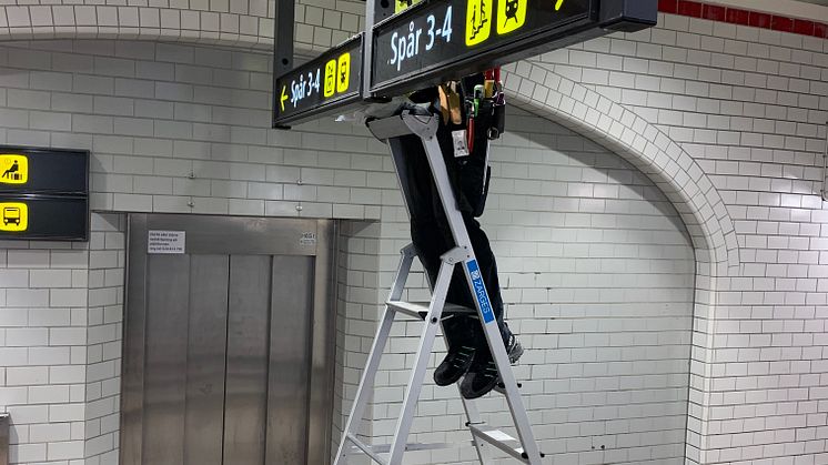Smarta sensorer på Eslövs station