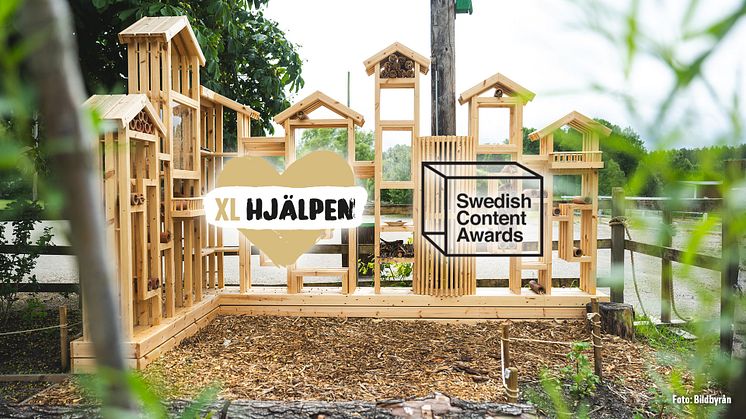 XL-Hjälpen nominerade till Swedish Content Awards