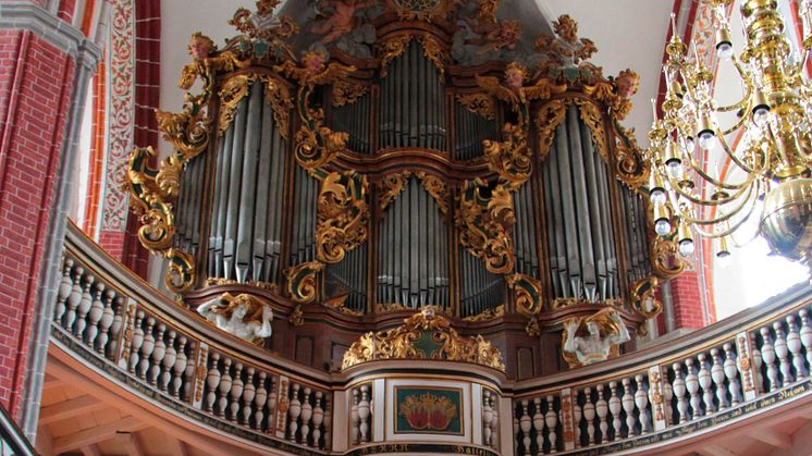 Die größte Orgel des Landes Brandenburg steht in Sankt Katharinen in Brandenburg (Havel). Foto: Christian Griebel. 