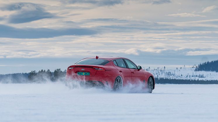 KIA Stinger Arjeplog72
