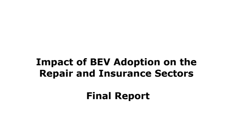 Impact of BEV Adoption on the Repair and Insurance Sectors report - Innovate UK and Thatcham Research - FINAL.pdf