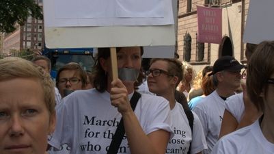 Internationell solidaritet i fokus på Stockholm Pride