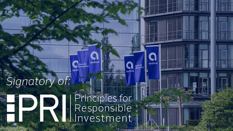 apoBank unterzeichnet die UN PRI