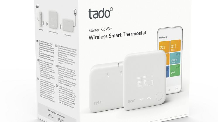 tado Smart Thermostat Wireless - Starter Kit V3+