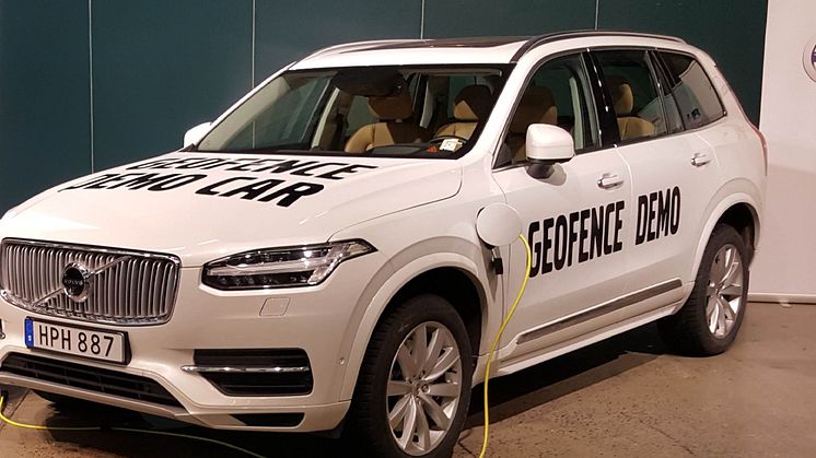 Geofence demo car