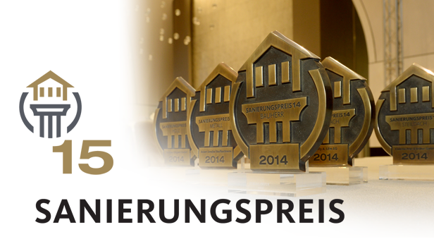 Sanierungspreis 15: Jetzt abstimmen!