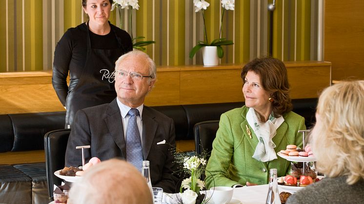 Kungaparets besök i Sölvesborg